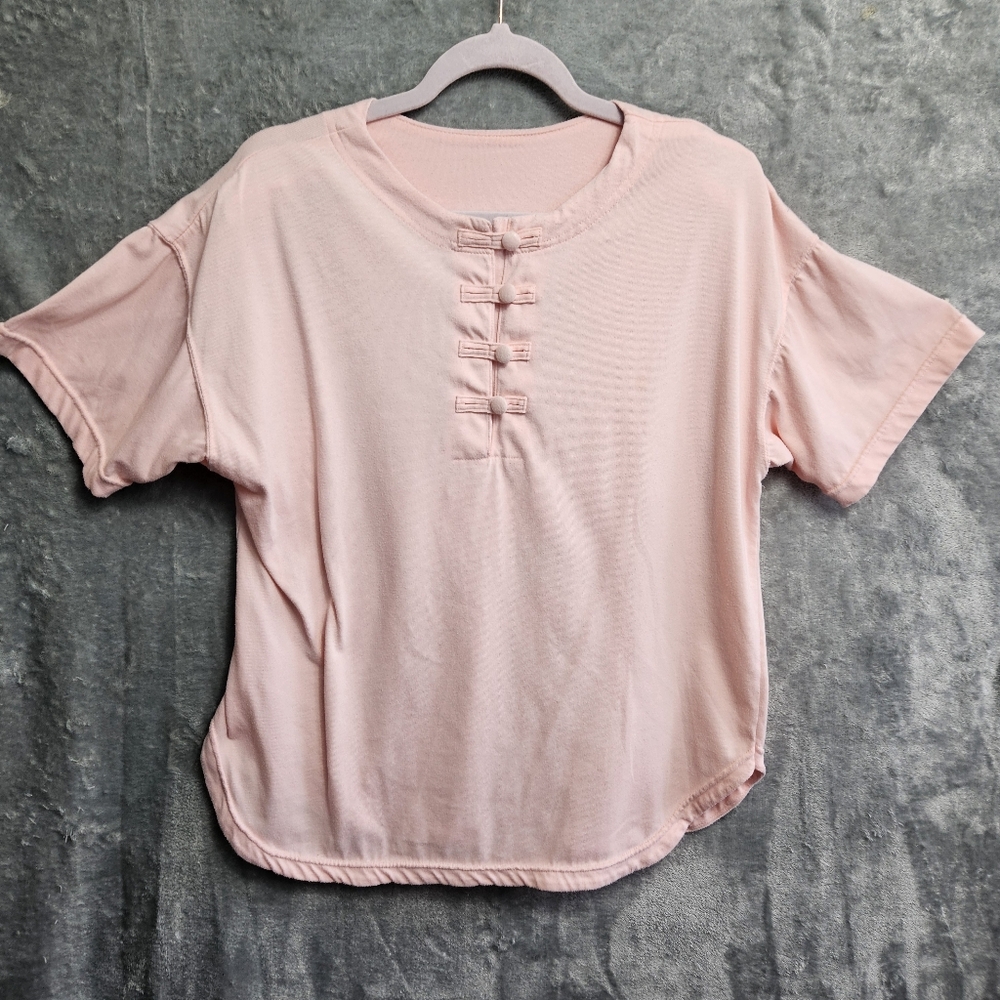Pink Short Sleeve Top